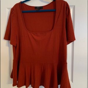 Peplum blouse